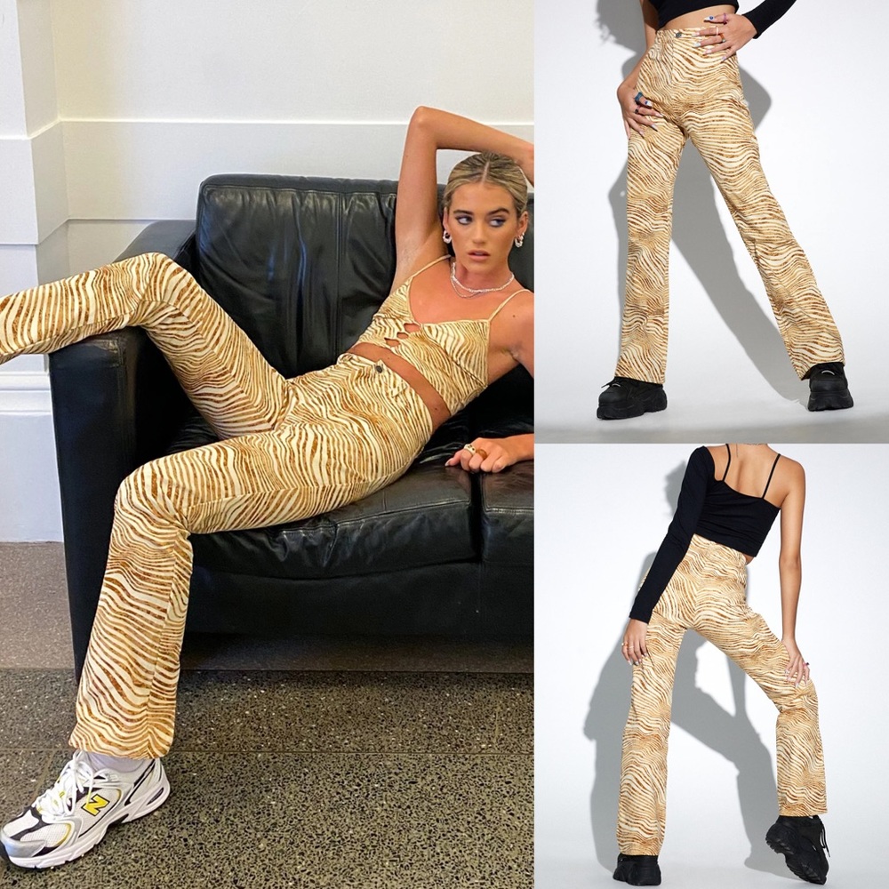 MOTEL X OLIVIA NEILL Zoven Flare Trousers